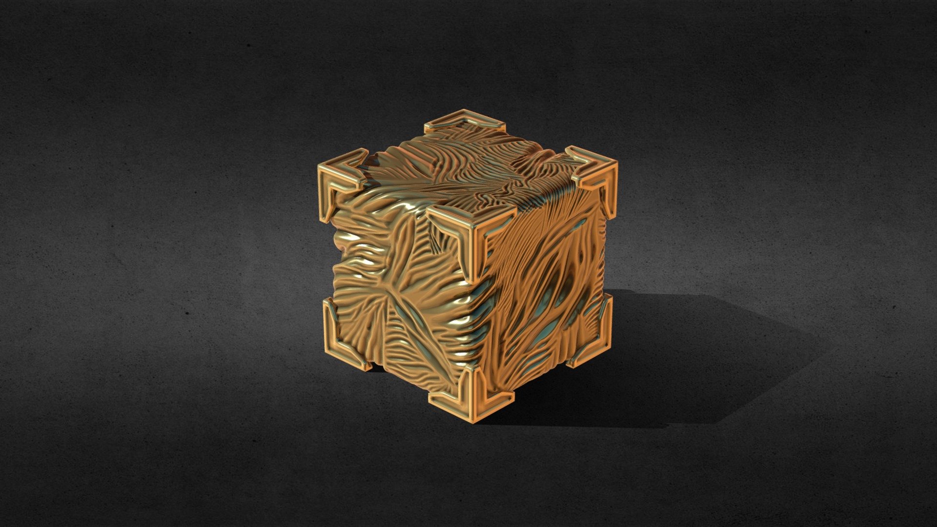Fantasy relic cube - Fantasy relic cube - Buy Royalty Free 3D model by endike 3d model