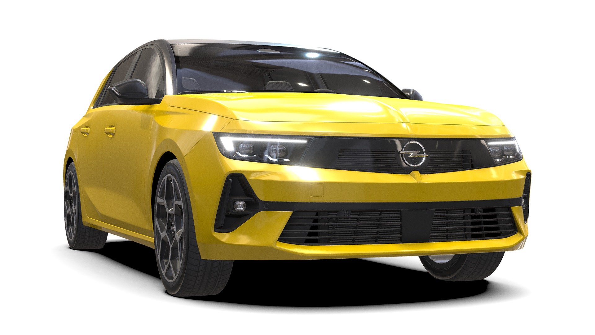 Opel Astra 2022 - 3D model by autoactiva 3d model