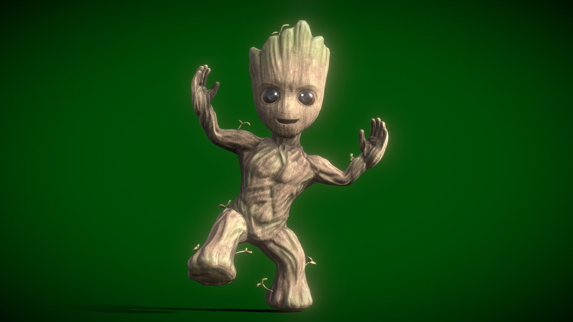 🌱Baby Groot Guardians of the Galaxy 🌱

 - Baby Groot Guardians of the Galaxy - Buy Royalty Free 3D model by Marcos Corrêa Nunes (@acedevsuper) 3d model