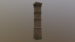 Mayan Pillar