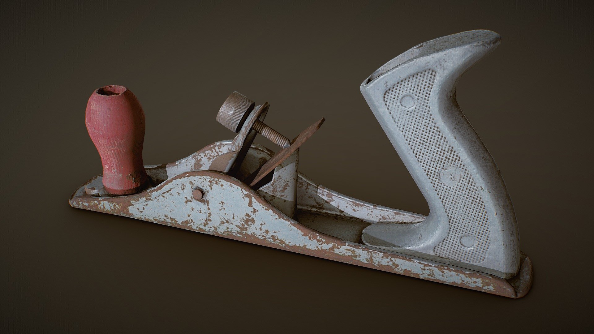 Photoscan( 119 photos) - Old Hand Plane - 3D model by Alexander Komendant (SashaRX) (@Sasharx) 3d model