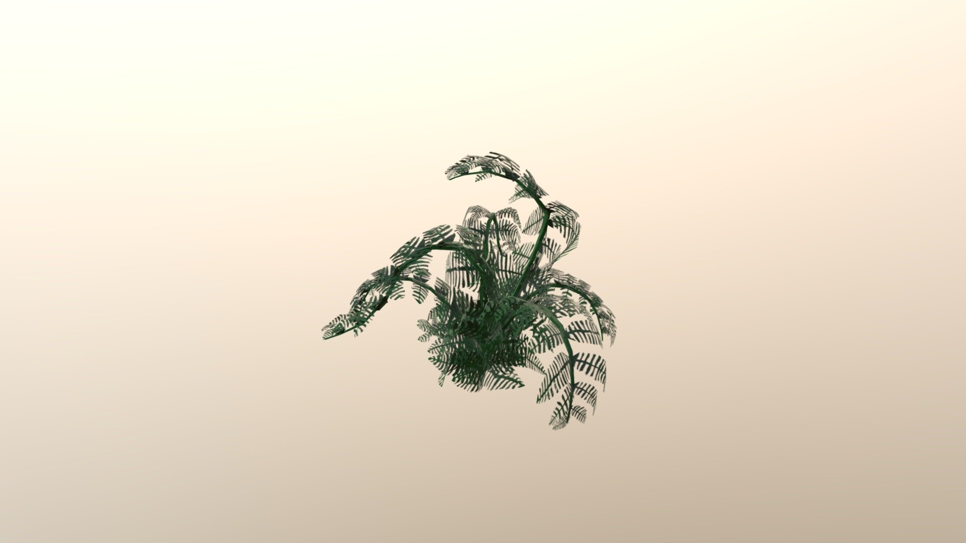 Scene asset - fern - 3D model by BlueLionStudios 3d model