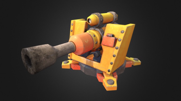 Fatty Cannon

-low poly game modeling

-diffuse-1024, specular 1024, normal 1024

-1502 tri - Fatty Cannon - 3D model by id3644 3d model