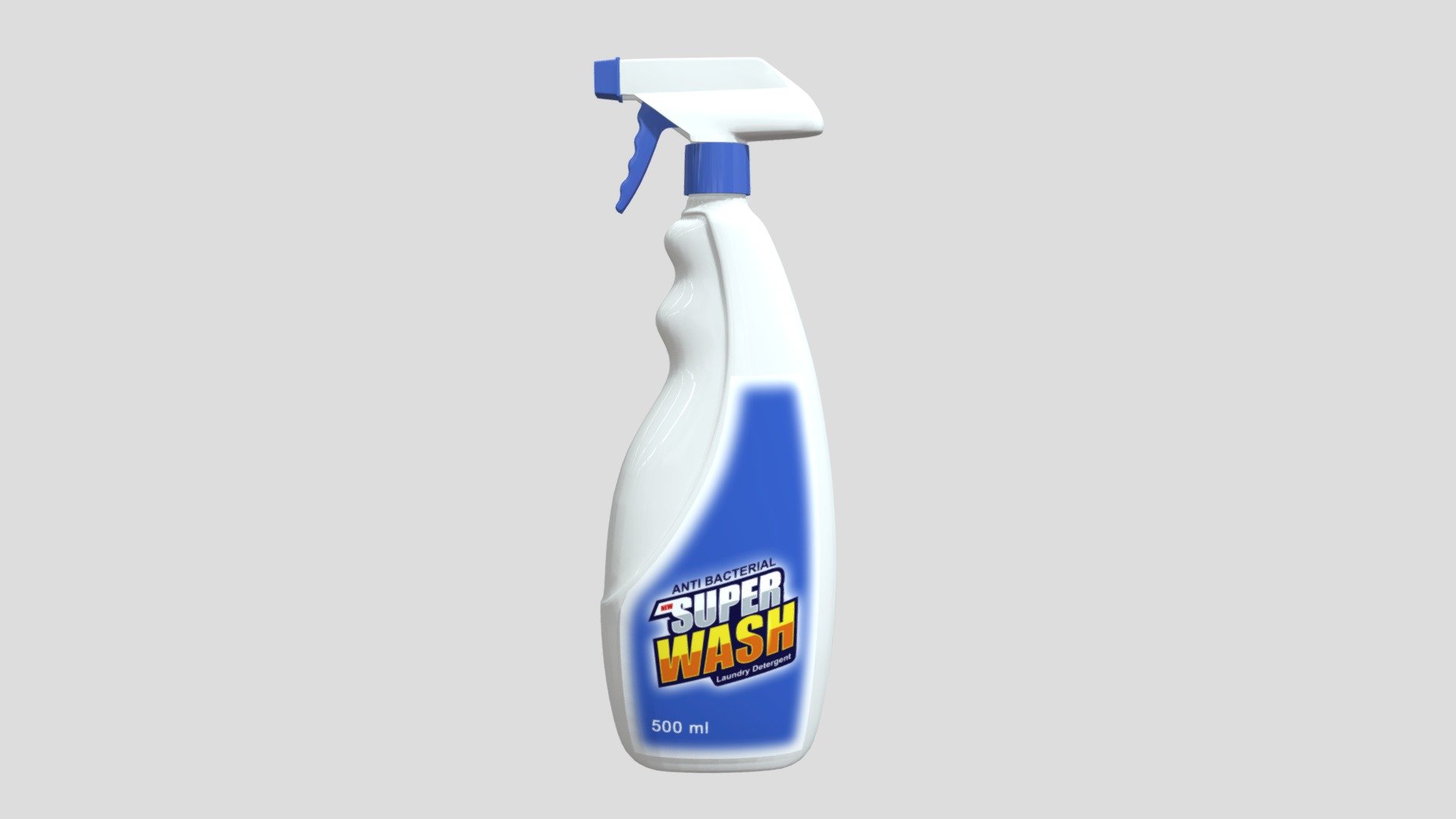 Trigger Spray 3D model is a high quality, photo real model that will enhance detail and realism to any of your game projects or commercials. The model has a fully textured, detailed design that allows for close-up renders 3d model