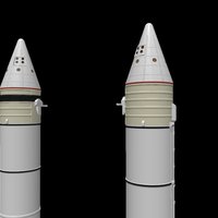 Solid Rocket Boosters (SRBs) sketchup