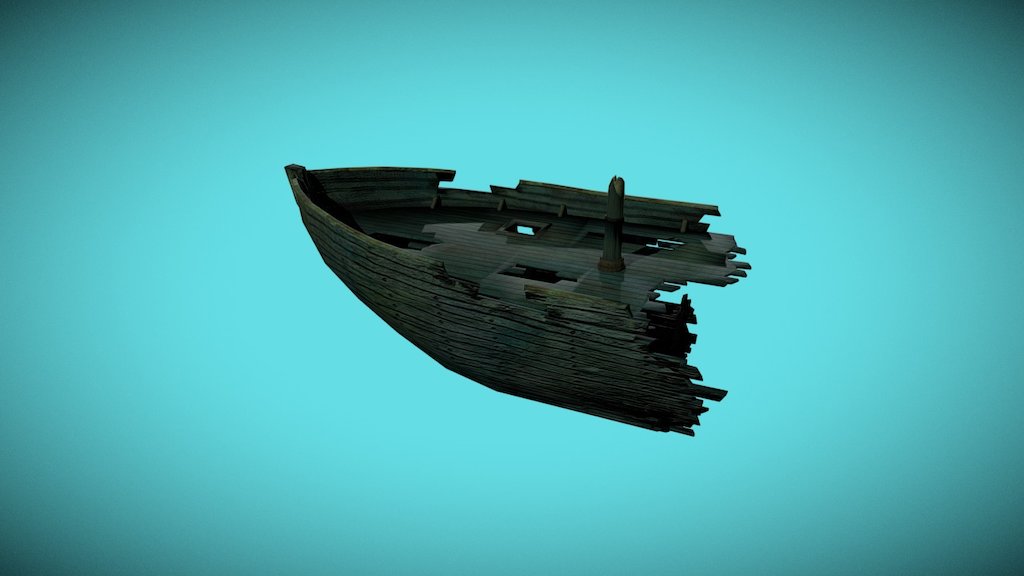 Shipwreck - 3D model by Tschor 3d model