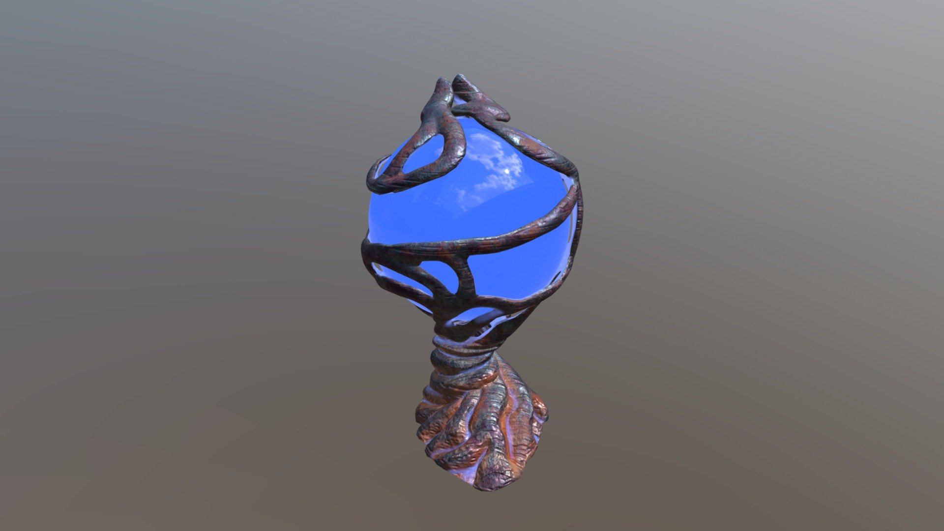 Alien Vine Tree - 3D model by Shining Salt (@shiningsalt) 3d model