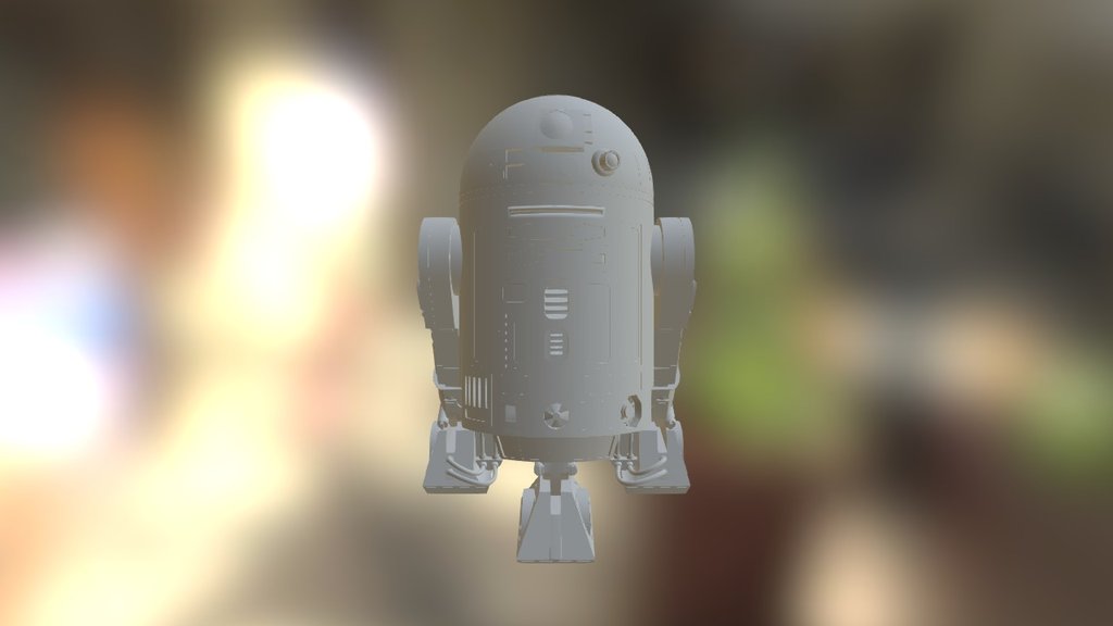R2-D2 - 3D model by FacFox (@michaeledi) 3d model