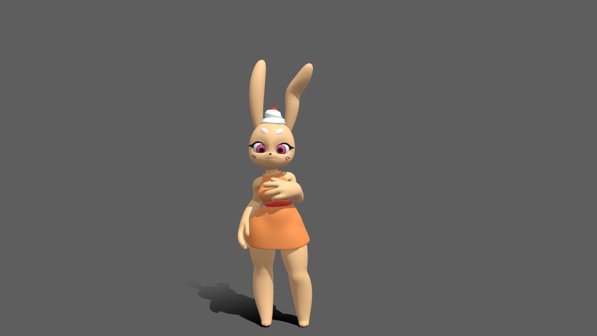 Character reference from kekitopu: https://twitter.com/kekitopu/status/1096882929828065280 - Keki - Download Free 3D model by ArthitPeapinwong (@arthit01) 3d model