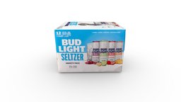 Bud Light Seltzer 12 Pack drink, 12, packaging, pack, beer, drinks, beers, strawberry, mango, selters, budlight, bud-light, seltzer, black-cherry, lemon-lime