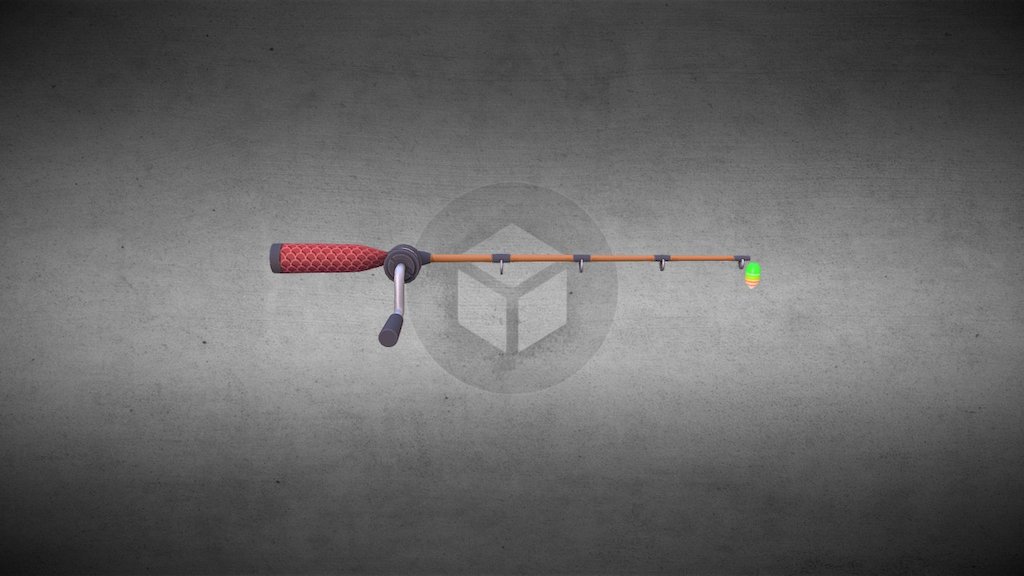 A fishing rod model for http://nacidev.tumblr.com/ animal-crossing like game. Check it out! - ComfyVille - Fishing Rod - 3D model by soidev 3d model