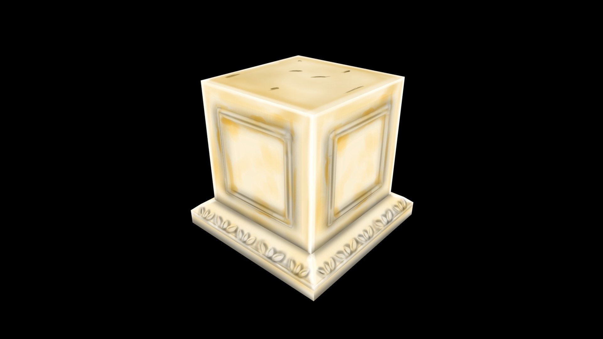 Column Pedestal - Buy Royalty Free 3D model by Syed Hafiz (@syehafiz) 3d model