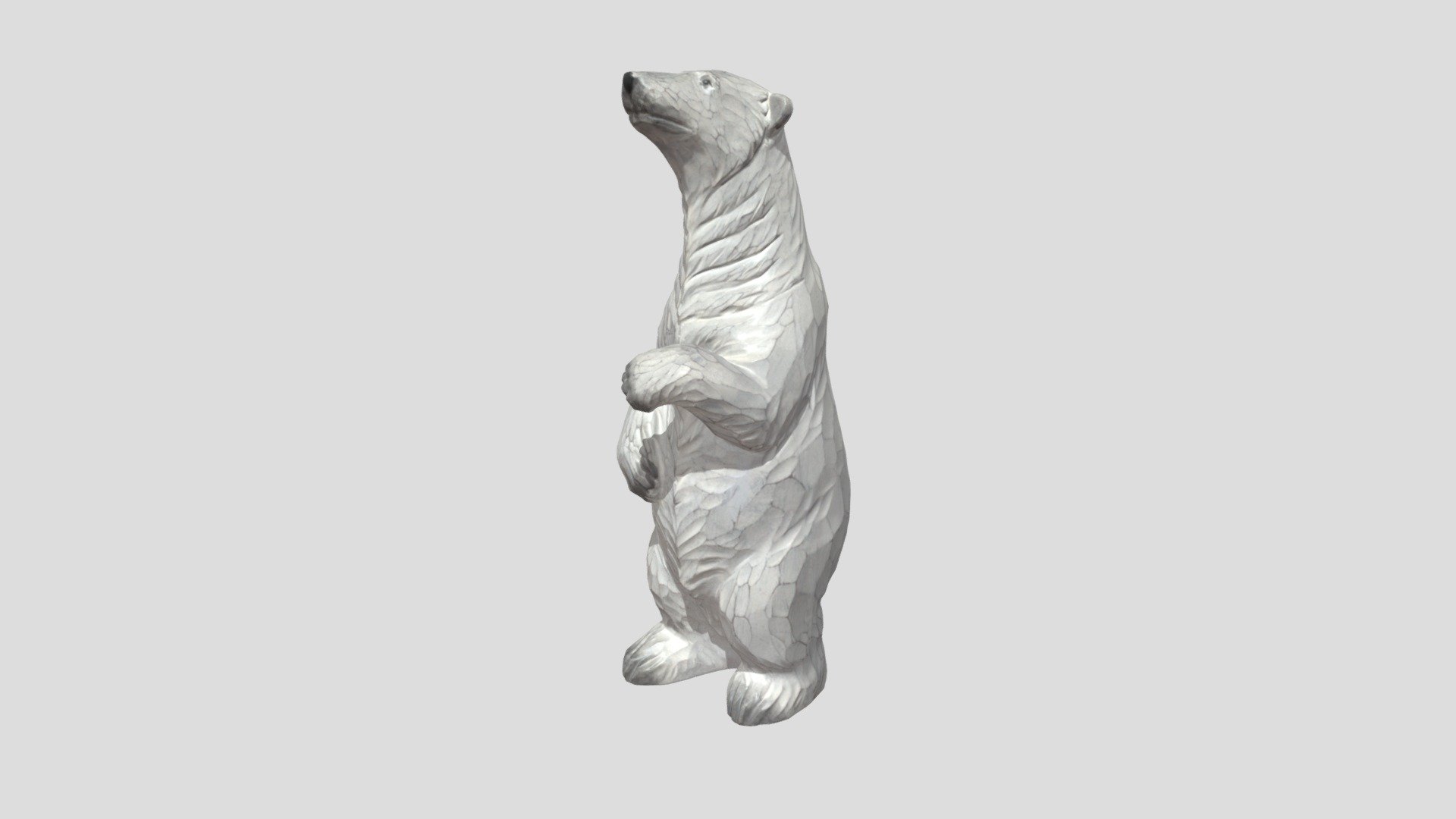 Polar bear sculpture outdoor garden courtyard lawn animal sculpture - polar bear sculpture - Buy Royalty Free 3D model by Jackey&Design (@1394725324zhang) 3d model