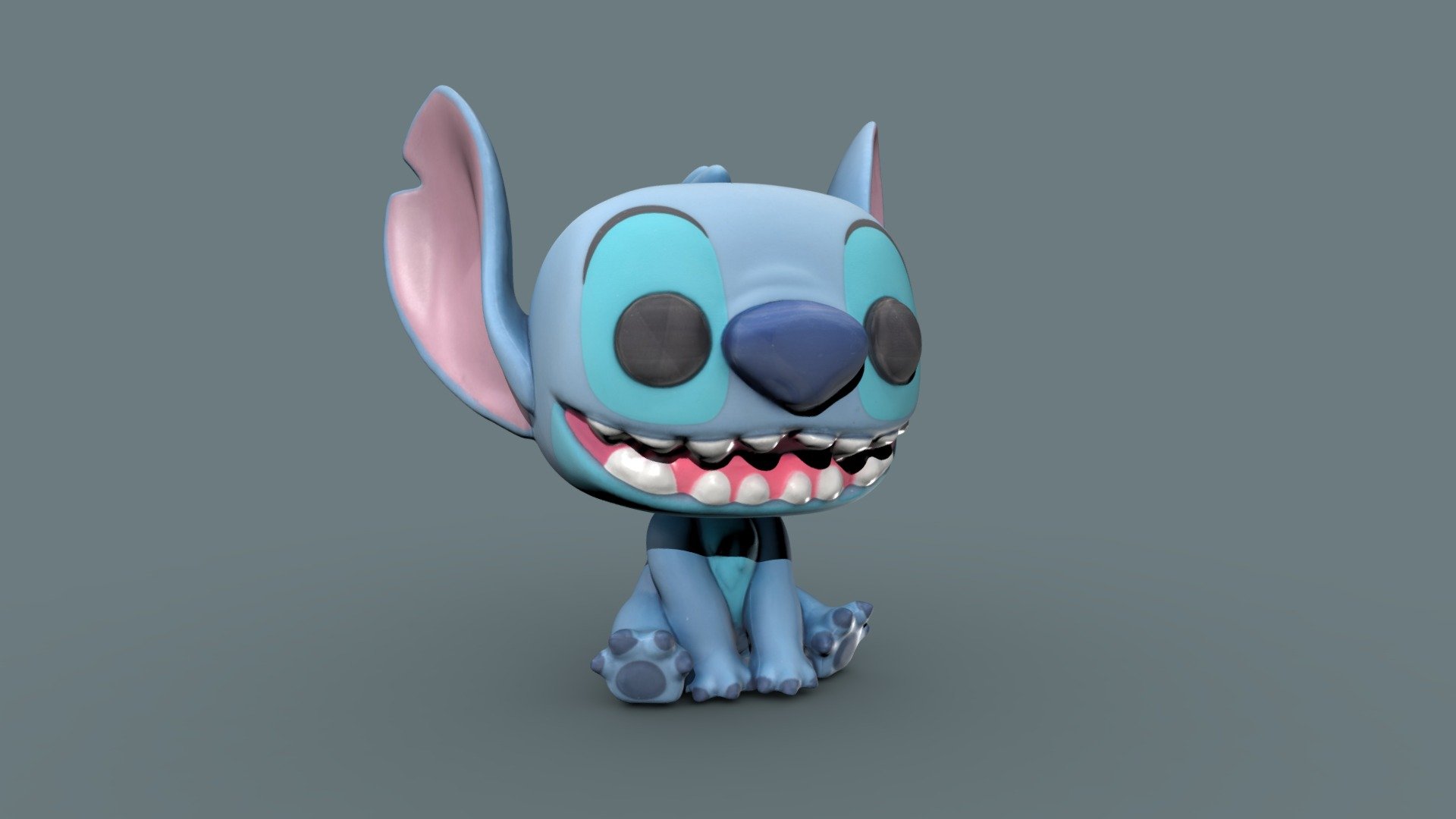Pop! Stitch number 1045

Photogrammetry

Captured using Canon DSLR and processed using Reality Capture -360

Touch-up done in zBrush

Data set Model - Low poly count 175k Texture - 8k 6mm - Stitch - Disney - Photogrammetry - Buy Royalty Free 3D model by Rory Cousins (@rorycousins) 3d model