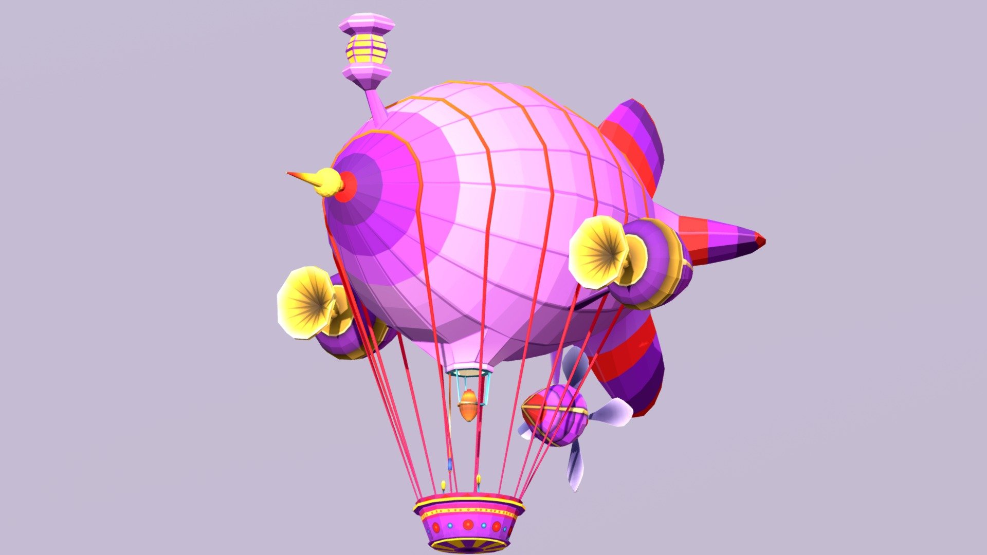 Balloon - 3D model by MediaSvcs 3d model