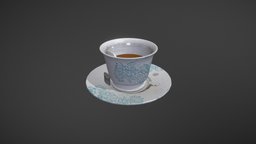 A Tea Cup tea, substancepainter, substance, painter, texturing, asset, game, pbr, cup