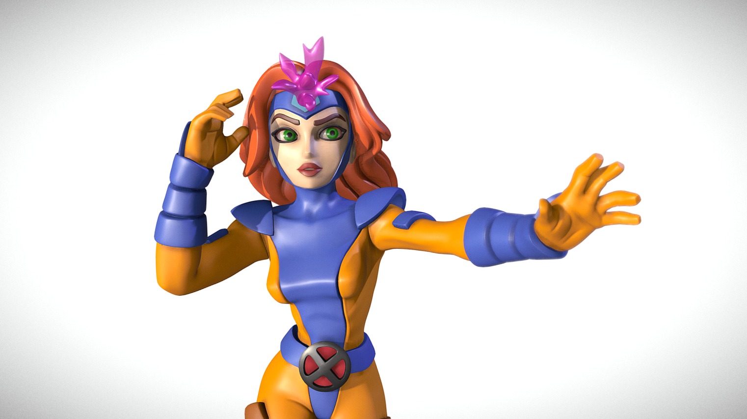 Part of a 90s X-Men and Disney Infinity fanart I made a while back 3d model