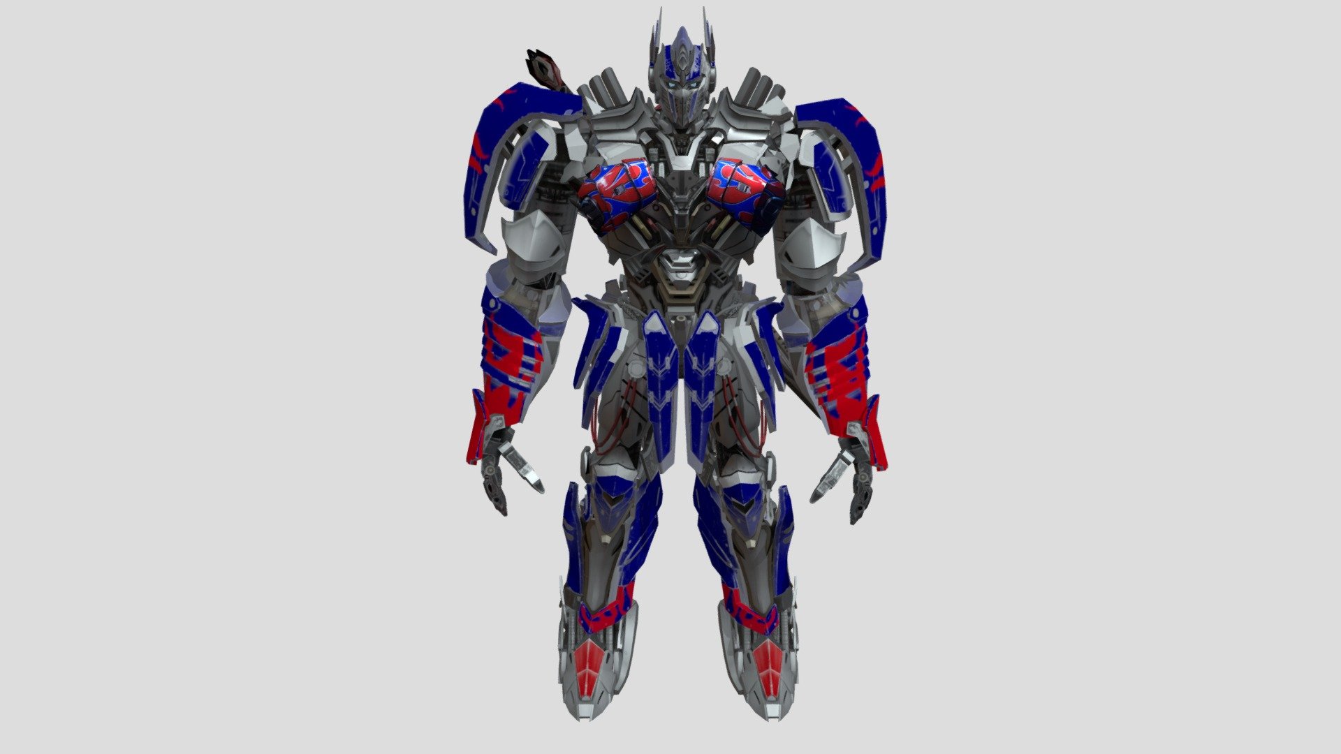 This model IS NOT MODELLED BY ME!! I ONLY TEXTURED IT! Original model by matthewgromov199 - Knight Optimus Prime with improved textures - Download Free 3D model by Blender user Srikanth M (@Ani-sri) 3d model