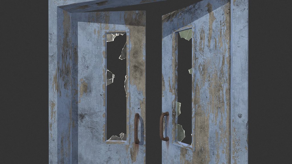 Part of an abandoned hospital project.
Everything done by me 3d model