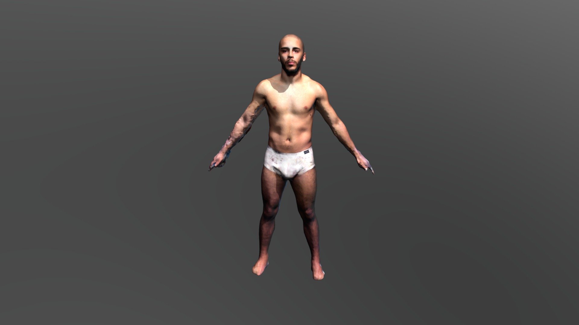 Awesome - Chrisfullbod - Download Free 3D model by Moises D Sanabria (@moisesdsanabria) 3d model