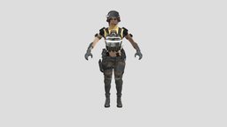 female soldier for blood origin unrealengine, blender3dmodel, girlcharacter, gameasset, gameready
