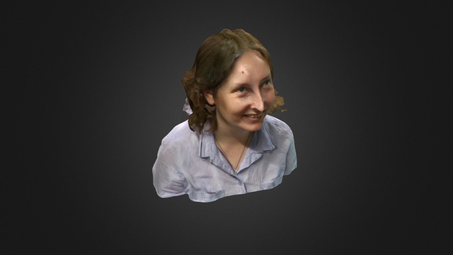 Christina from the University of Queensland Library.

Scanned with a handheld Sense 3D Scanner 3d model
