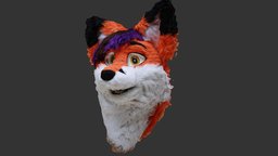 Furry Head (3D Scan)