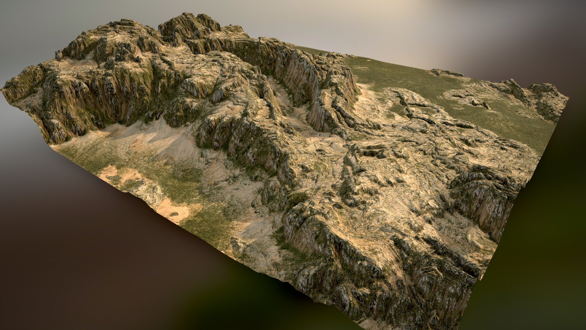 Winding Chasm badlands, with a bit more dryness! Gaea and Substance Painter :)

Materials set to 4K,

Thanks for viewing! - Winding Chasm Badlands - Dry - Buy Royalty Free 3D model by taber.noble 3d model