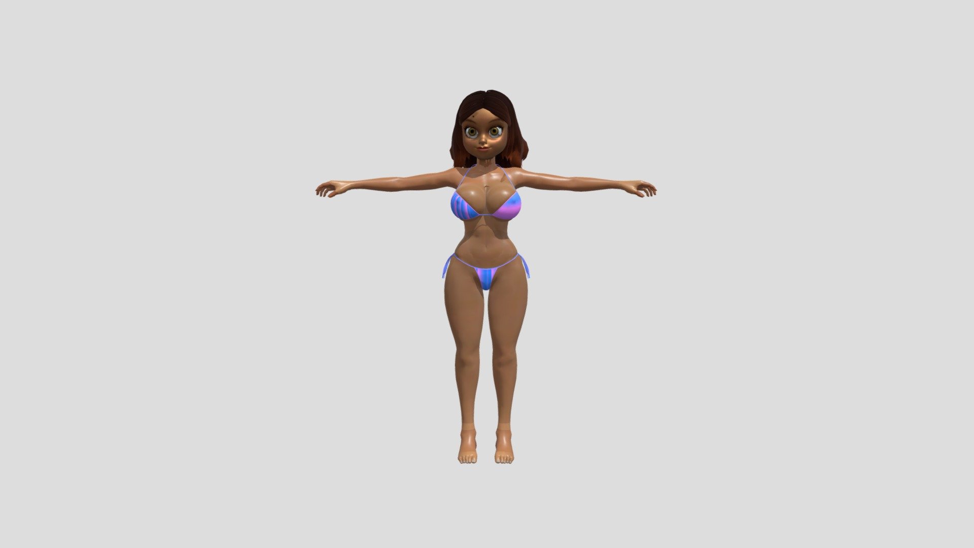 Alya Bikini - Download Free 3D model by danigamer495channel 3d model
