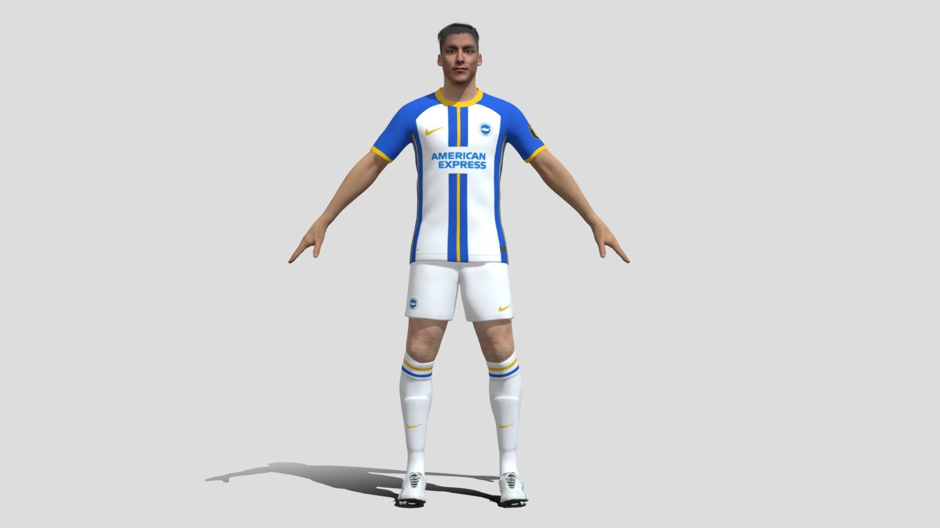 footballer - 3D model by 3D Footballer (@hieu86coin1) 3d model