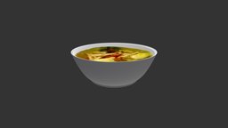 Chicken Noodle Soup ar, soup, photoshop