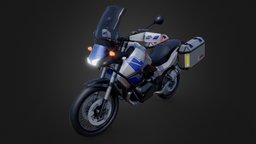 Kawasaki Versys Motorbike Vehicle (Low Poly)