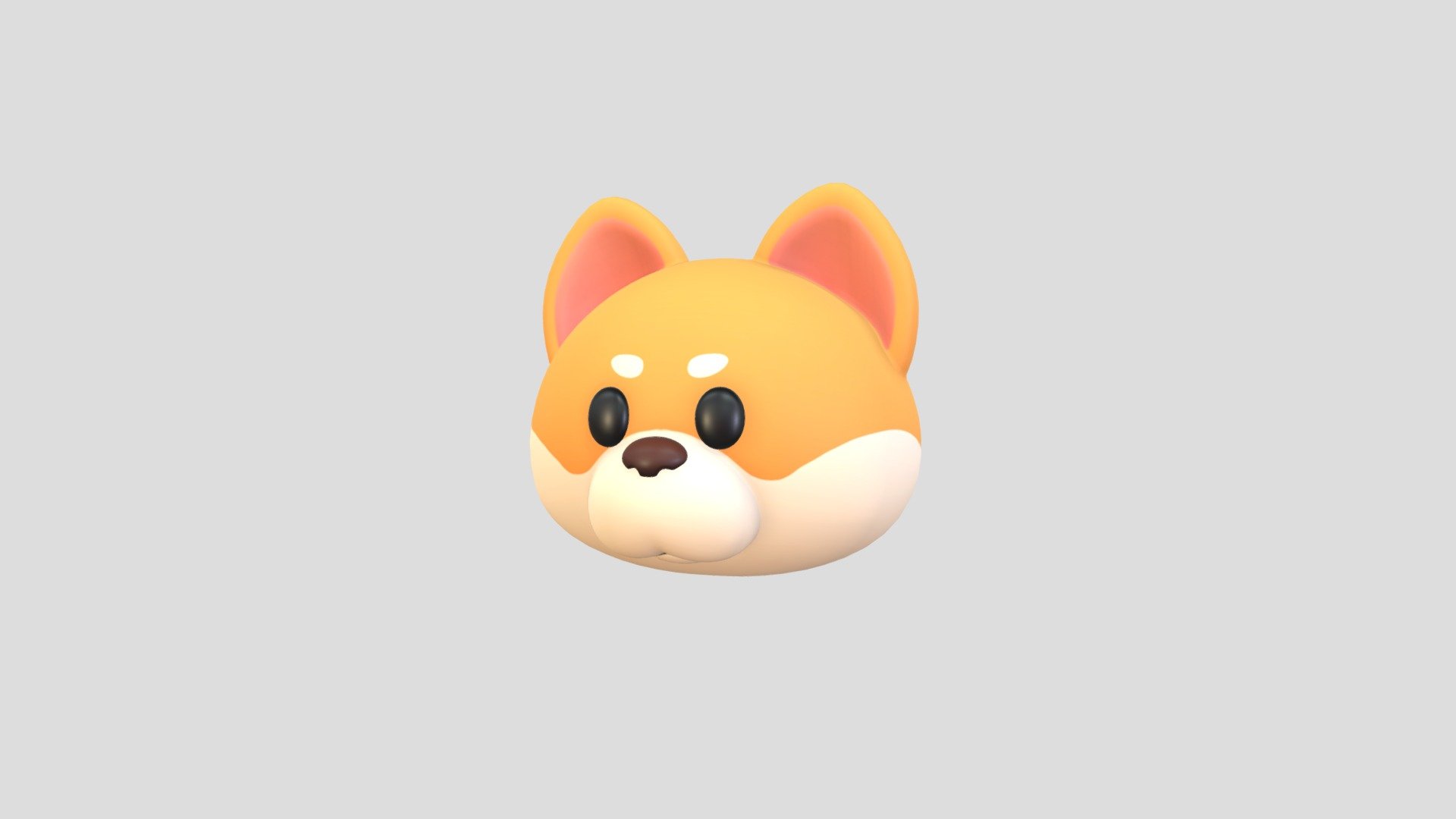 Shiba Dog Head 3d model.      
    


File Format      
 
- 3ds max 2023  
 
- FBX  
 
- OBJ  
    


Clean topology    

No Rig                          

Non-overlapping unwrapped UVs        
 


PNG texture               

2048x2048                


- Base Color                        

- Normal                            

- Roughness                         



1,265 polygons                          

1,311 vertexs                          
 - Prop189 Shiba Dog Head - Buy Royalty Free 3D model by BaluCG 3d model