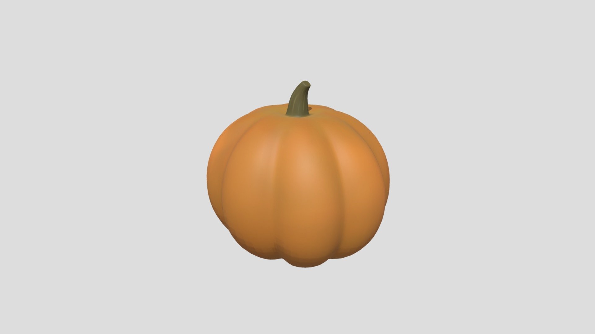 Subdivision Level: 1

Non-Mirrored.

Textures: 1024 x 1024, Multiple orange and brown colors on texture.

Materials: 2 - Pumpkin, Stem.

Formats: .stl .obj .fbx .dae .x3d

Origin located on bottom-cente

Polygons: 10688

Vertices: 5346

I hope you enjoy the model! - Pumpkin - Buy Royalty Free 3D model by Ed+ (@EDplus) 3d model