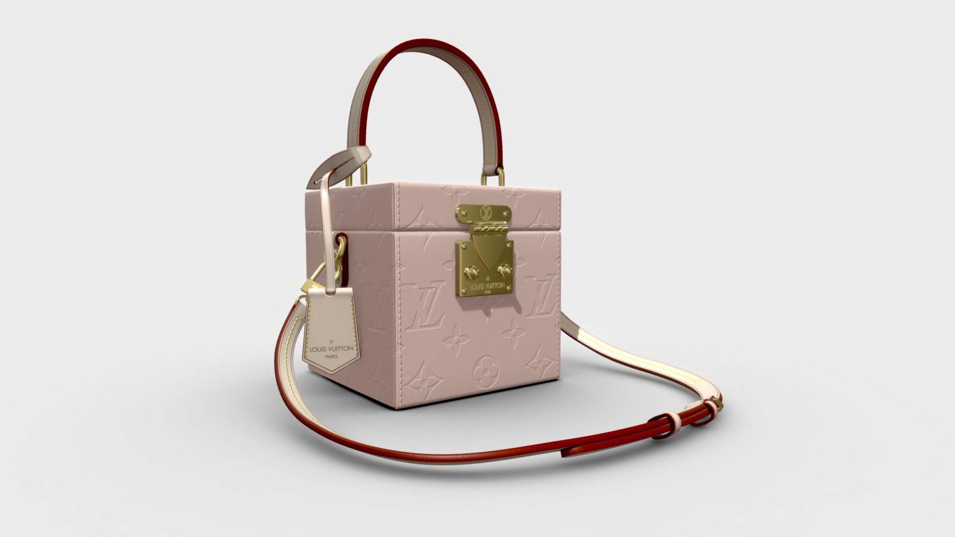 Louis Vuitton Bleecker Box
The file includes a 3D model and 4k PBR textures in png format, Obj and Fbx files.

The model was created in 3ds max 2023 with the render engine V-Ray 5.0

Blender 3.5 file is included.

You can request a different format.

Textures

PBR textures 4096x4096 pixels

each material contains




BasicColor.

AO.

Roughness.

Normal.

Metalness.

Opacity.

Note: This model is not for 3D printing.


Please read carefully: This is a 3D model, NOT a physical object.
Have a nice day! - Louis Vuitton Bleecker Box - Buy Royalty Free 3D model by hado (@hado3d) 3d model