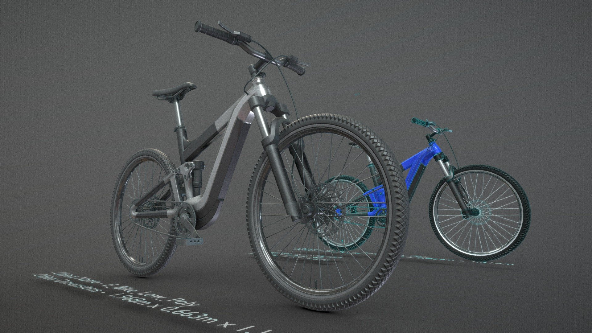 E-Bike (WIP-7) High to Low-Poly.


Object Name - E_Bike_High_Poly 
Object Dimensions -  1.965m x 0.869m x 1.314m
PBR-Textures baked in 8K
Vertices = 1173432
Edges = 2344166
Polygons = 1171570



Object Name - E_Bike_High_Poly 
Object Dimensions -  1.965m x 0.869m x 1.314m
Vertices = 1173432
Edges = 2344166
Polygons = 1171570
 - E-Bike (WIP-7) High to Low-Poly - 3D model by VIS-All-3D (@VIS-All) 3d model