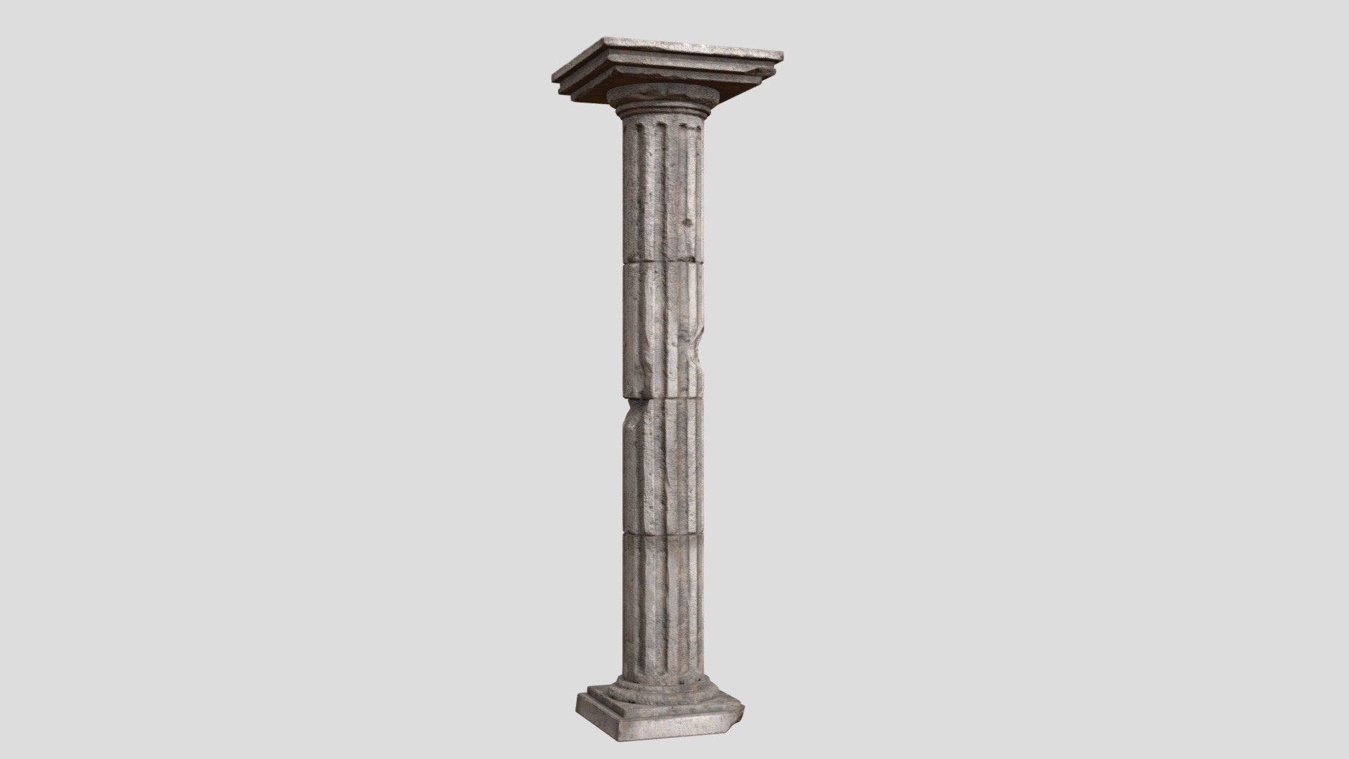 Modeled in 3ds max and textured in Substance Painter
2 different column types (with damage, without damage), also available in 4k texture - Stone Column - Buy Royalty Free 3D model by Molode 3d model