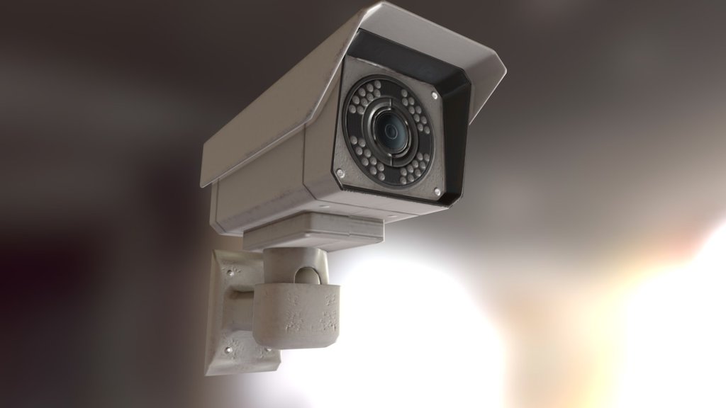 Security camera, what more can be said 3d model