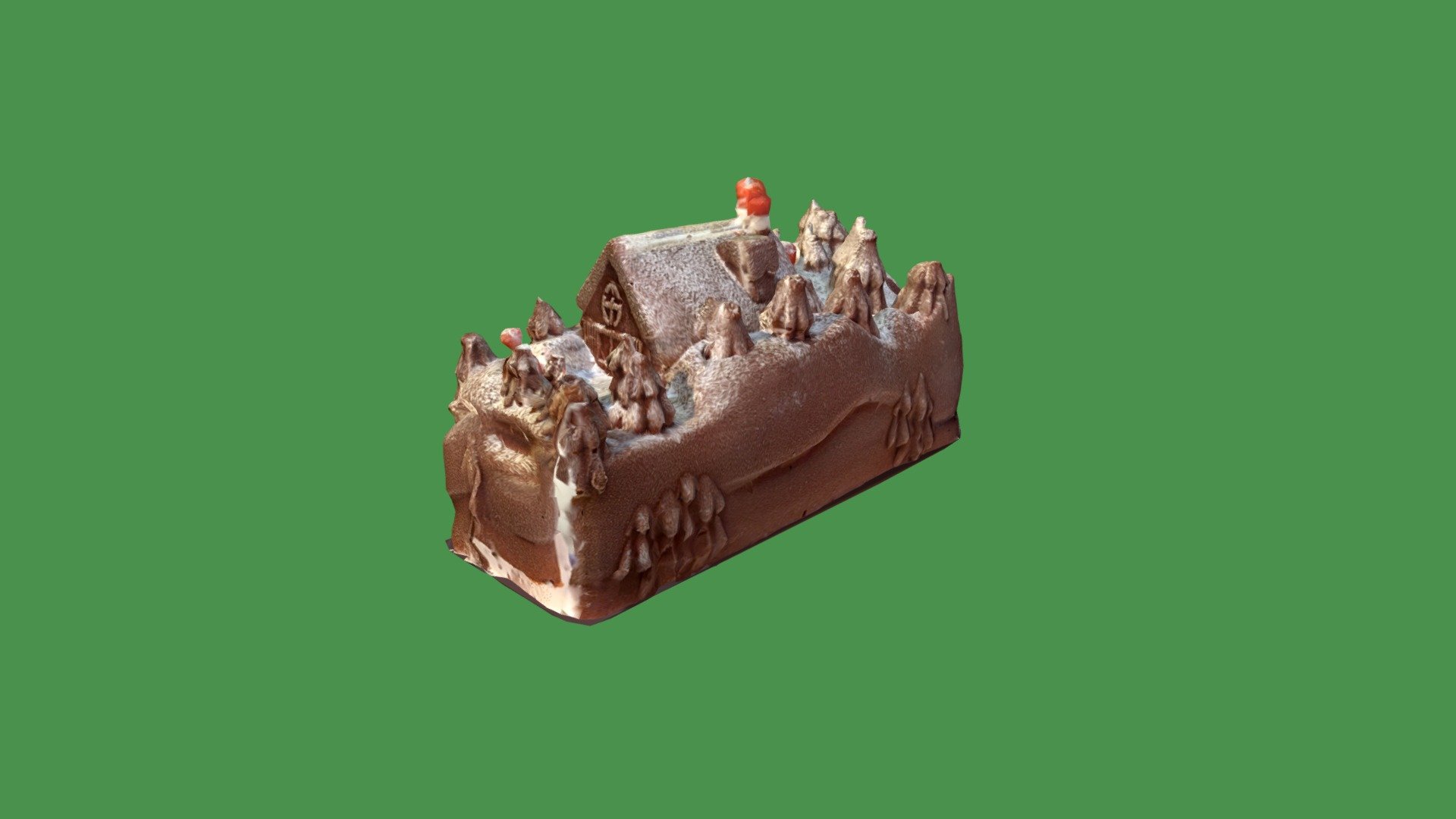 The Yule Log we shared as a family for Christmas!

—————————————————————————— 

DOWNLOAD — Also available for dowload: sketchfab.com/louis/store

8K texture attached as additional file.

Want to learn more about the technical details of this model? Use Sketchfab's model inspector. Protip, just press &ldquo;I