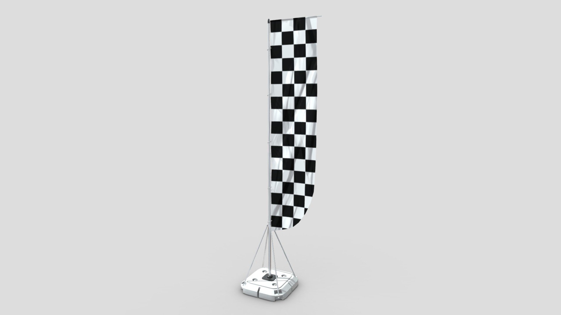 Checkered Flag 3D Model by ChakkitPP.




This model was developed in Blender 2.90.1

Unwrapped Non-overlapping and UV Mapping

Beveled Smooth Edges, No Subdivision modifier.


No Plugins used.




High Quality 3D Model.



High Resolution Textures.

Polygons 5805 / Vertices 6068

Textures Detail :




2K PBR textures : Base Color / Height / Metallic / Normal / Roughness / AO

File Includes : 




fbx, obj / mtl, stl, blend
 - Checkered Flag - Buy Royalty Free 3D model by ChakkitPP 3d model