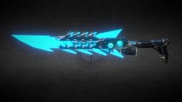CrossFires AK47 Broken Ice-Silencer (BladeForm)