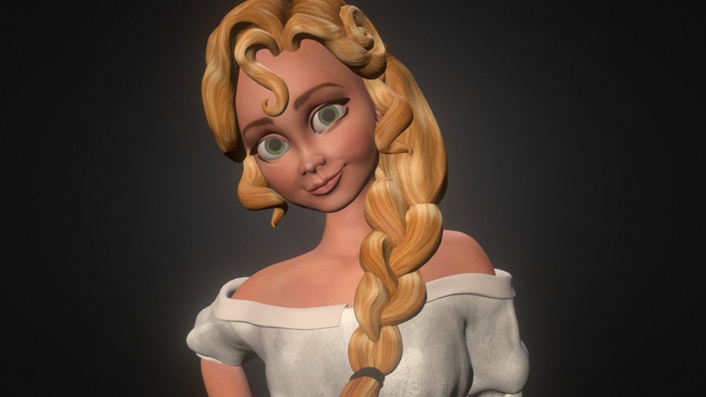 The character Marie is inspired by my favorite fairytale Mother Hulda.
High Resolution Model of a character (also got a LowRes)
Student Demo Reel 2014
www.meikearts.com

Software:
Maya, Mudbox, Photoshop, Nuke, mental ray
(c) meikeschneider 2014 - Cartoon Girl Marie - 3D model by meikeschneider 3d model