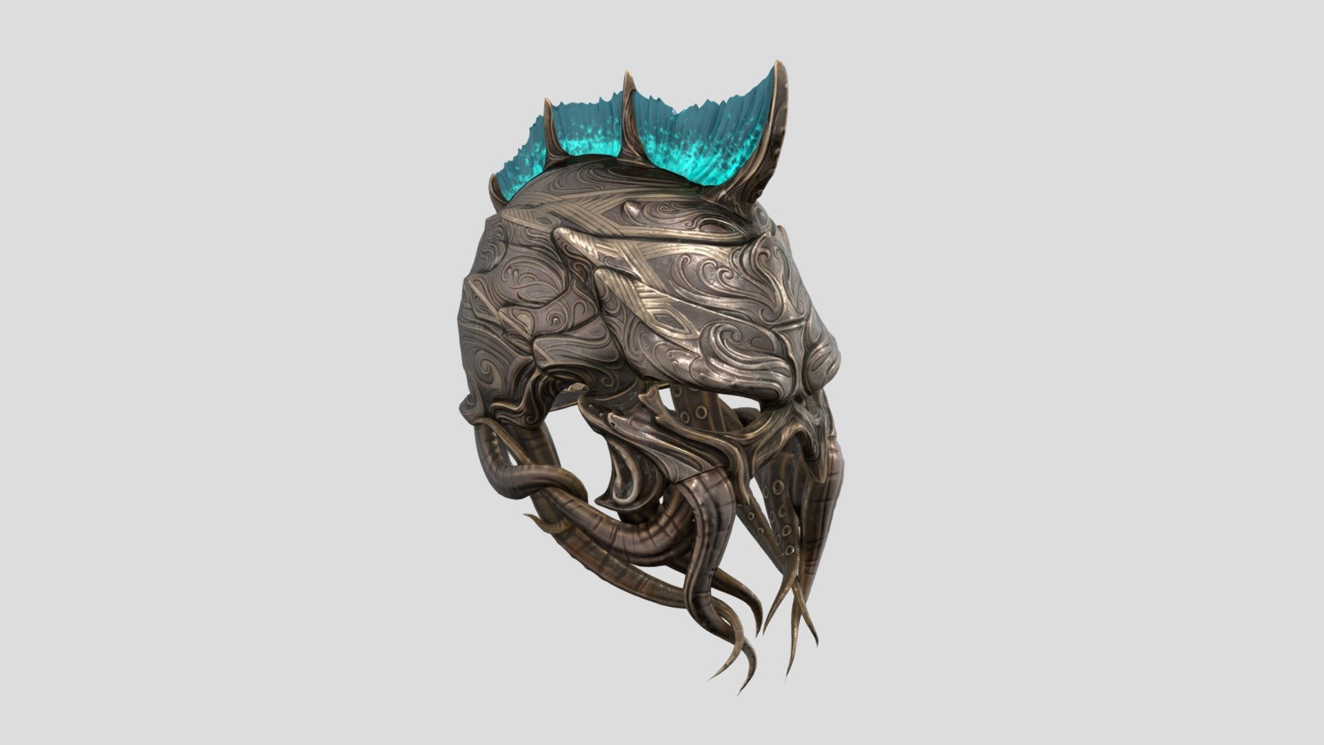 Atlantean Helmet is an optimized model with excellent texturing for best outcome.

The model has an optimized low poly mesh with the greatest possible number of simplifications that do not affect photo-realism but can help to simplify it, thus lightening your scene and allowing for using this model in real-time 3d applications.

In this product, all objects are ERROR-FREE. All LEGAL Geometry. Subdivisions are not required for this product. Real-world accurate model.


Format Type



3ds Max 2017 (Standard Material)

FBX

OBJ


Texture Type



Diffuse

Specular

Glossiness

Normal

AO

You might need to re-assign textures map to model in your relevant software

You might need to flip green channel of Normal map according to your relevant softwar - Atlantean Helmet - Buy Royalty Free 3D model by luxe3dworld 3d model