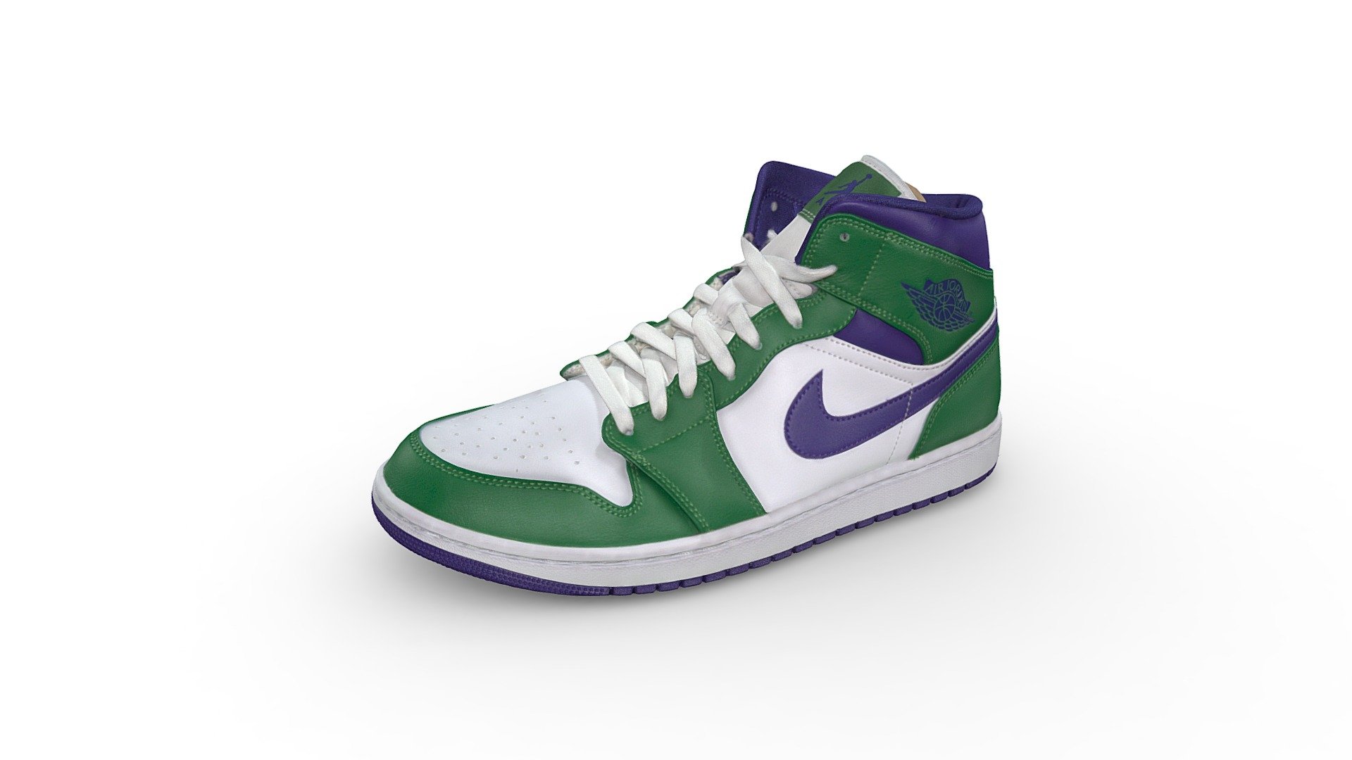 3D Scan of a Nike Jordan 1 Mid Incredible Hulk

The Air Jordan 1s almost didn’t get off the ground as NBA commissioner David Stern threatened to fine Jordan for wearing them since they did not meet the league’s strict standards. These Jordan shoes received the nickname “Notorious” because of the controversy. Jordan continued to wear them, however, and their popularity led to the release of the Air Jordan 2 by Nike in 1986. Through the years, Jordan retro shoes have continued their popularity thanks to a variety of designs, including the Space Jam Air Jordan, released in 1995 in conjunction with the movie. Nike reissued that style of Jordan shoe as a Retro model in 2009. New Jordans continue to be released, with the 2019 Air Jordan Bred 11 coming in as the best-selling sneaker in history.


Shown: Aloe Verde/White/Court Purple
Style: 554724-300
 - Nike Air Jordan 1 Mid Incredible Hulk - Buy Royalty Free 3D model by chrisprice 3d model
