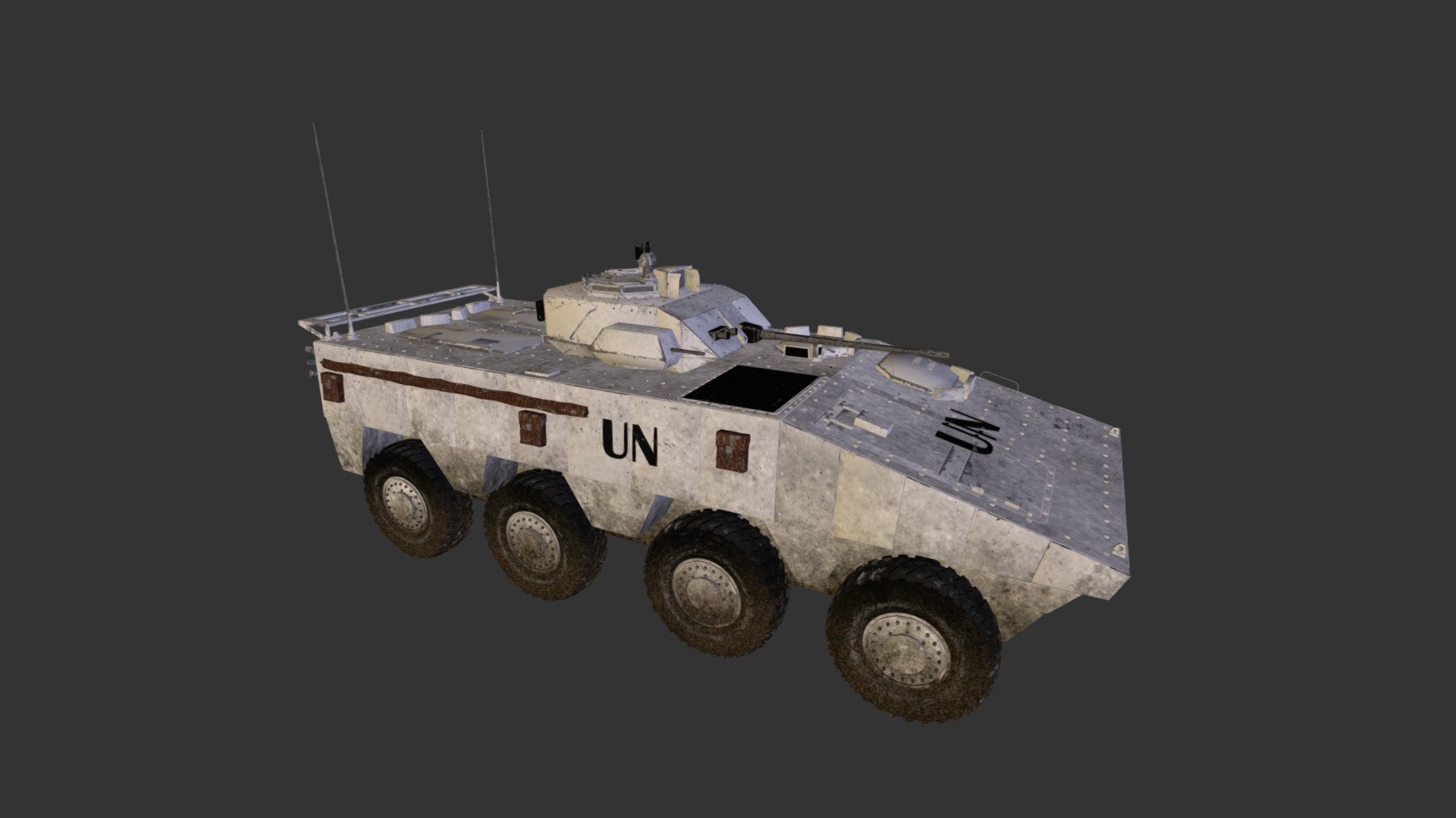 A version of the french AIFV used in Lebanon witht he UNIFIL - Armoured Infantry Fighting Vehicle - 3D model by CM-ART 3D (@captainmarlowe) 3d model