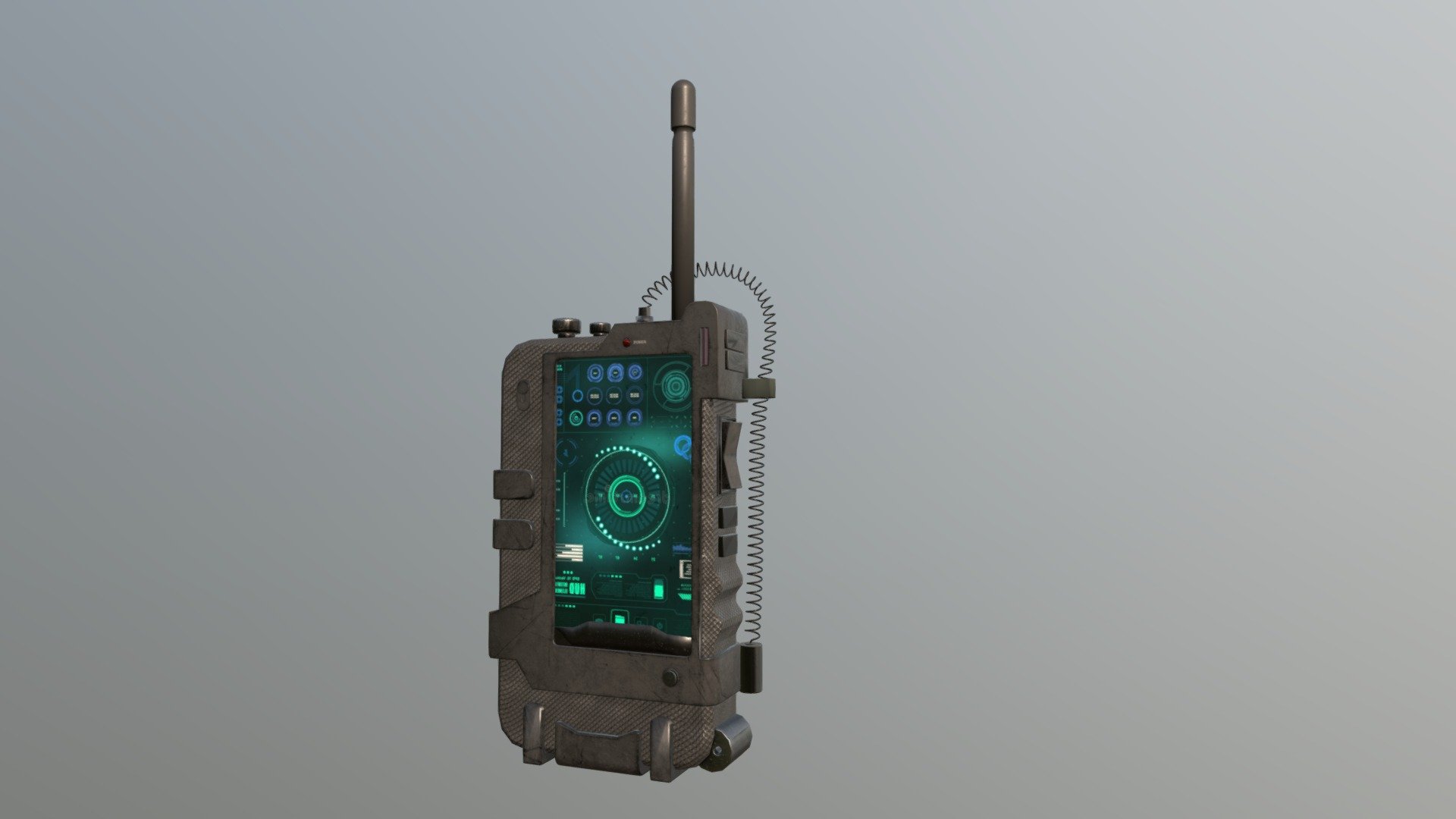 In the missions you must alweys have a Walky Talky , to never love contact with your colegue - WALKYTALKE - Download Free 3D model by 3dnastyabilyk 3d model