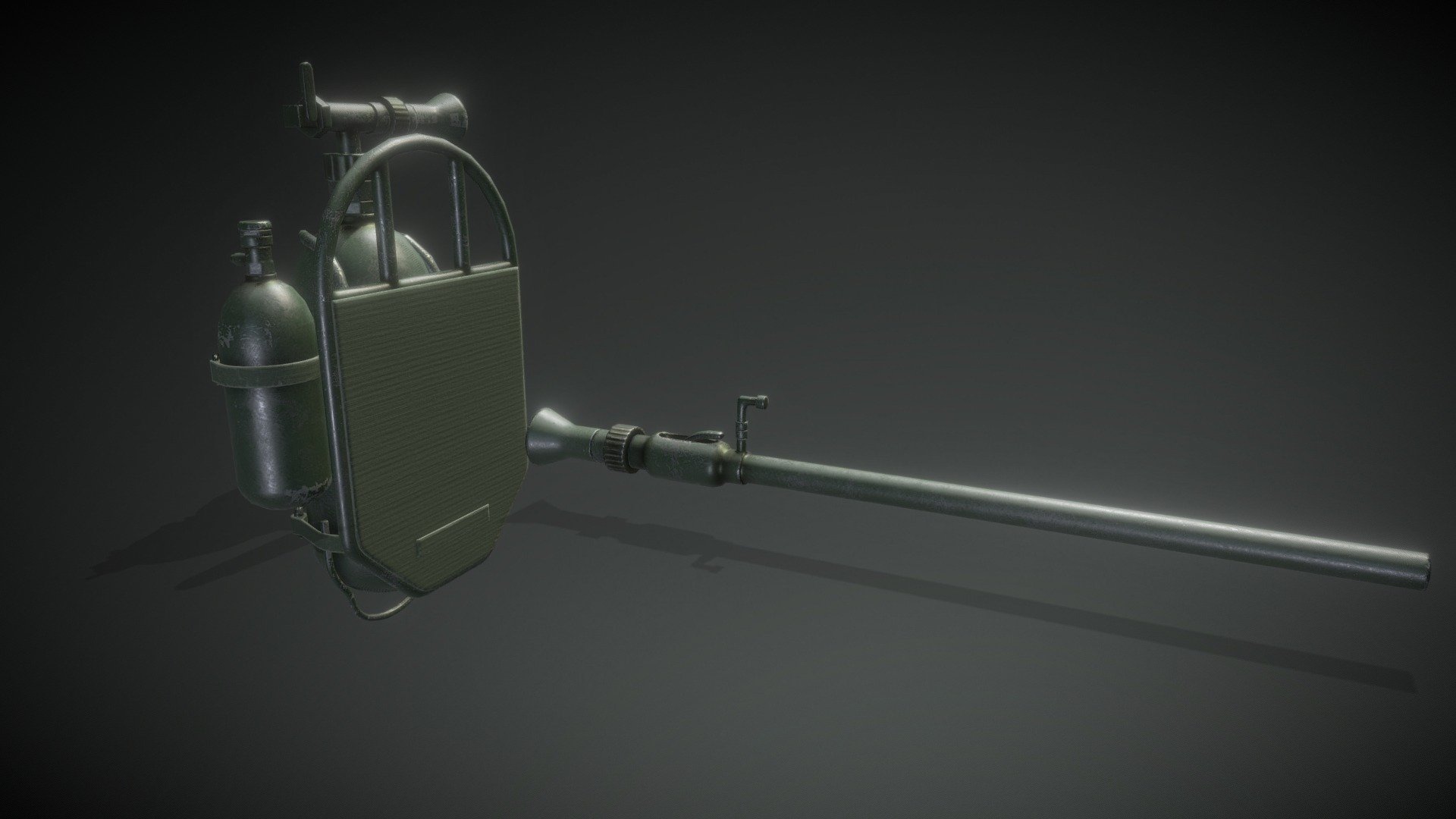 3D Model for Escape Germany (PC-Game)

Fully rigged an animated ingame.

Model + Textures by: David Falke

Rigged + Animations by: Spaehling

Website: https://www.grip420.com/

Discord: Follow us on Discord

Facebook Follow us on Facebook

Game  Escape Germany - Escape Germany - Flammenwerfer 35 - 3D model by GRIP420 3d model