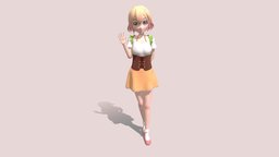 Nanami mami animegirl, anime3d, anime-character, anime, nanami, rentagirlfriend