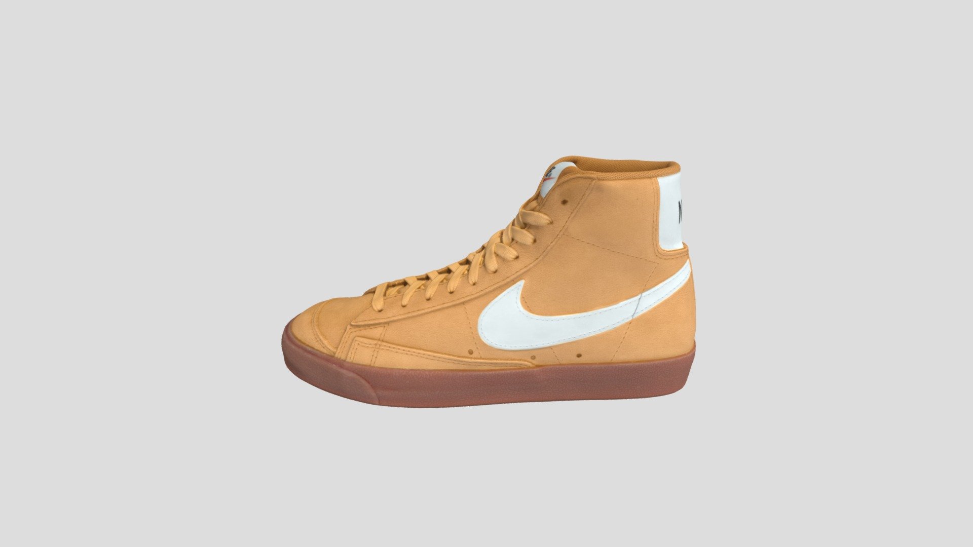 This model was created firstly by 3D scanning on retail version, and then being detail-improved manually, thus a 1:1 repulica of the original
PBR ready
Low-poly
4K texture
Welcome to check out other models we have to offer. And we do accept custom orders as well :) - Nike Blazer Mid '77 小麦色 棕黄 生胶 女款_DB5461-700 - Buy Royalty Free 3D model by TRARGUS 3d model