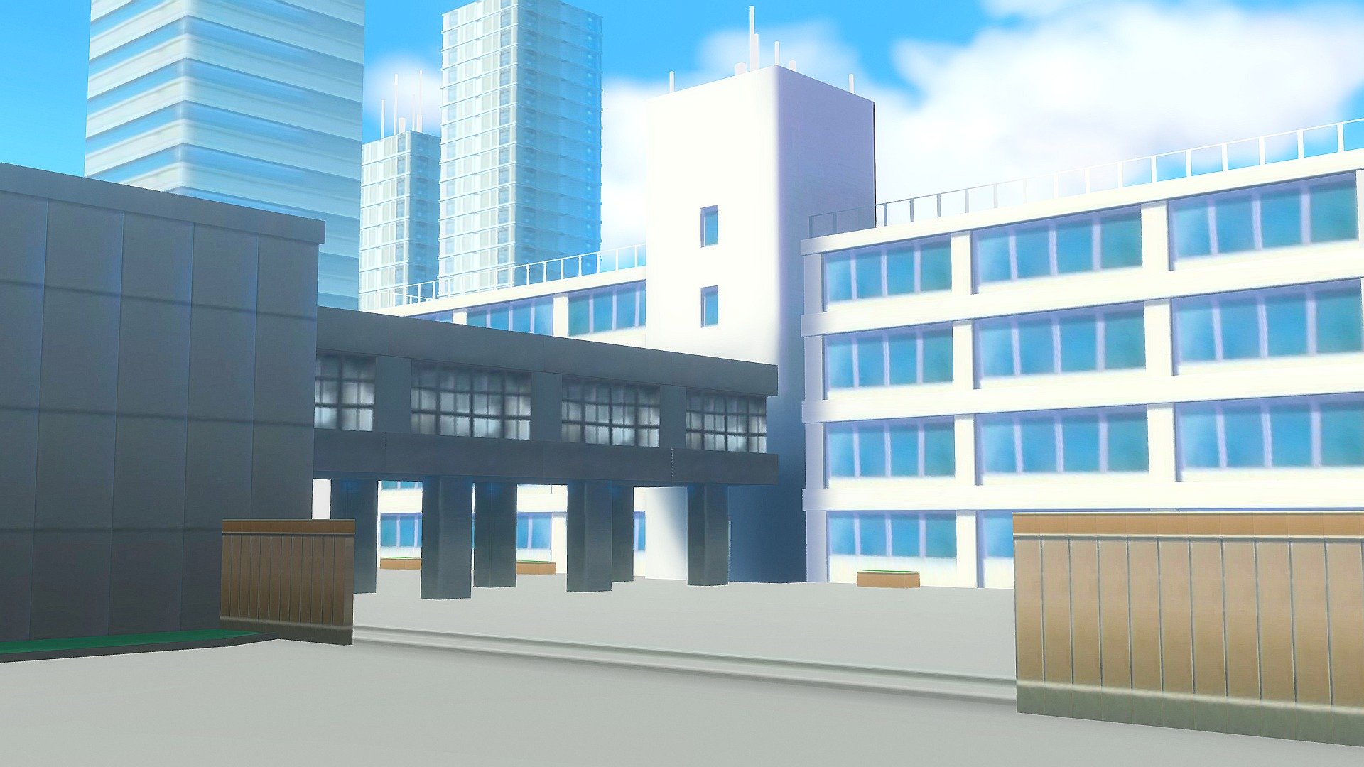 2Dto3D. AnimeSchool for Visual Novels 3d model